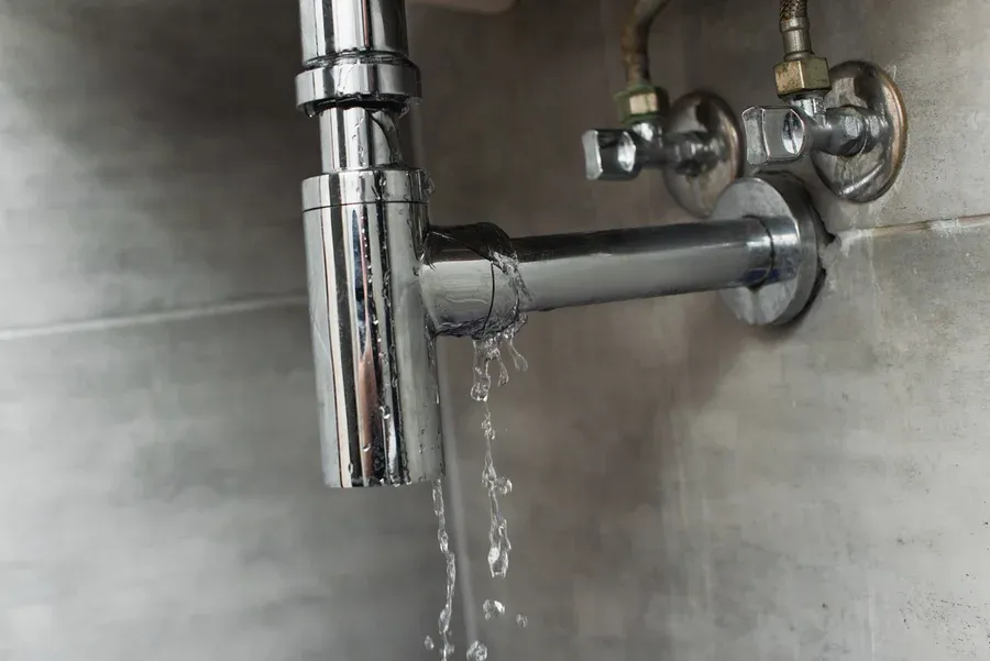 leak in faucet