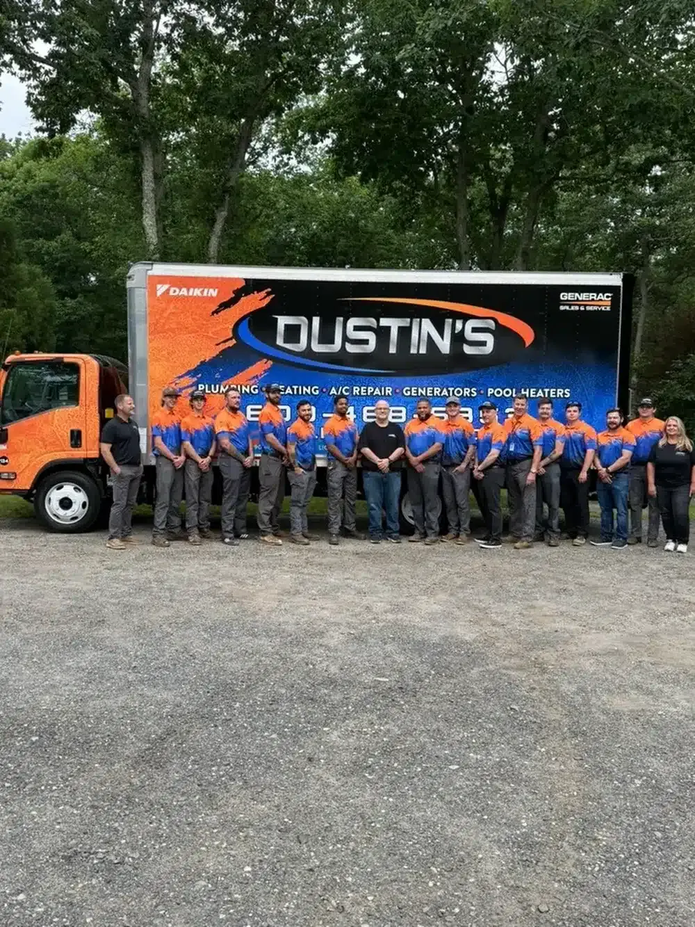 Dustin's Mechanical team in New Egypt, NJ