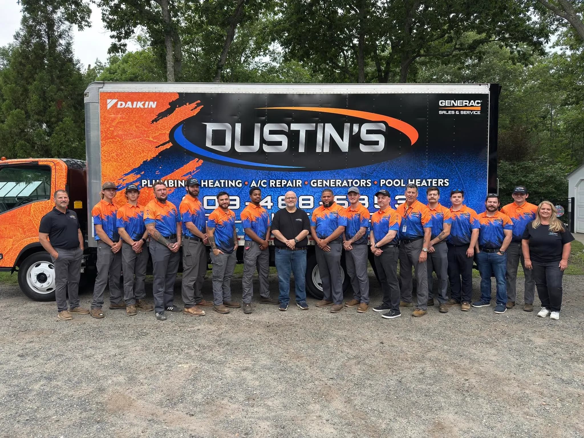 The Dustin's Mechanical team