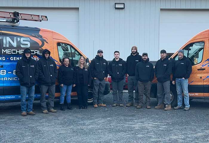 Dustin's Mechanical team